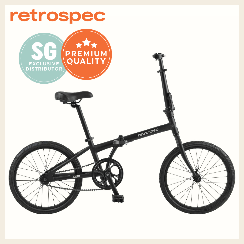 Retrospec folding online bike