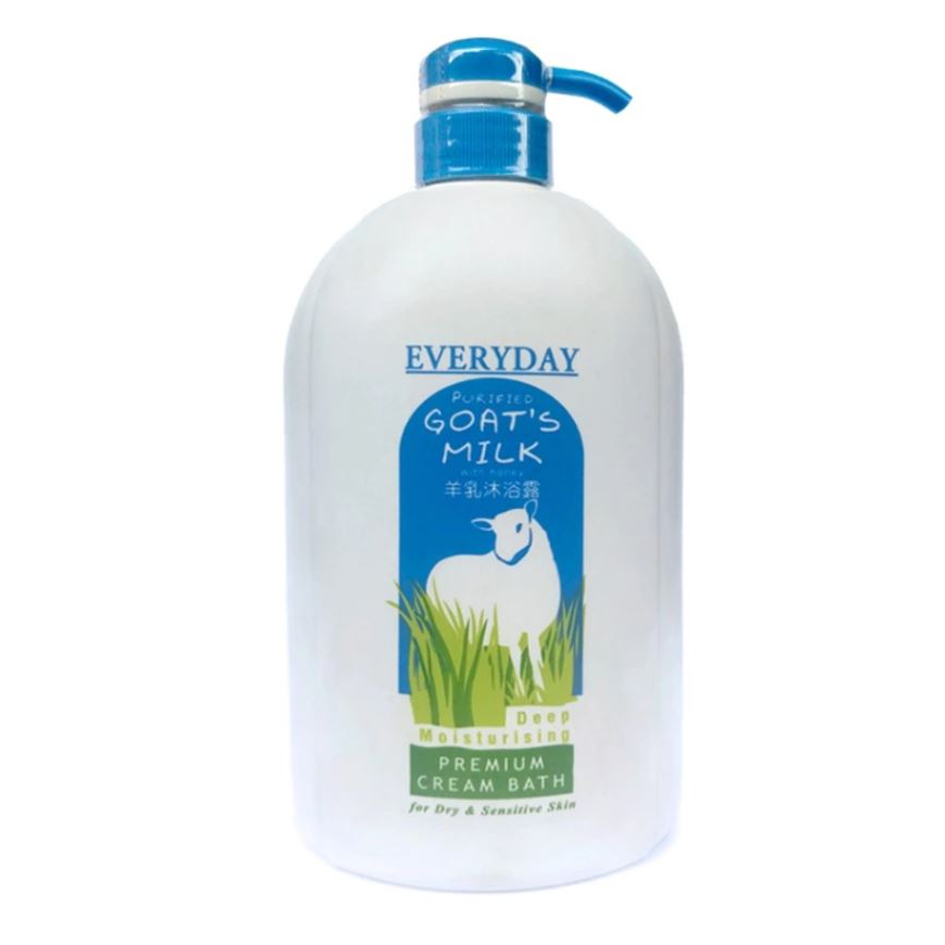 Follow Me Everyday Goat Milk 1L Cream Bath Shopee Singapore
