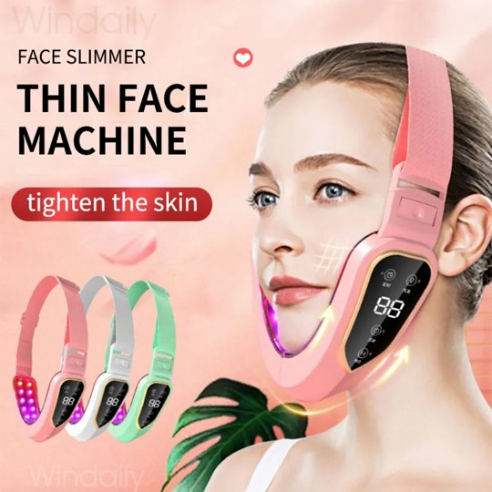 Face Slimming Massager with LED Photon Therapy SG STOCK Shopee