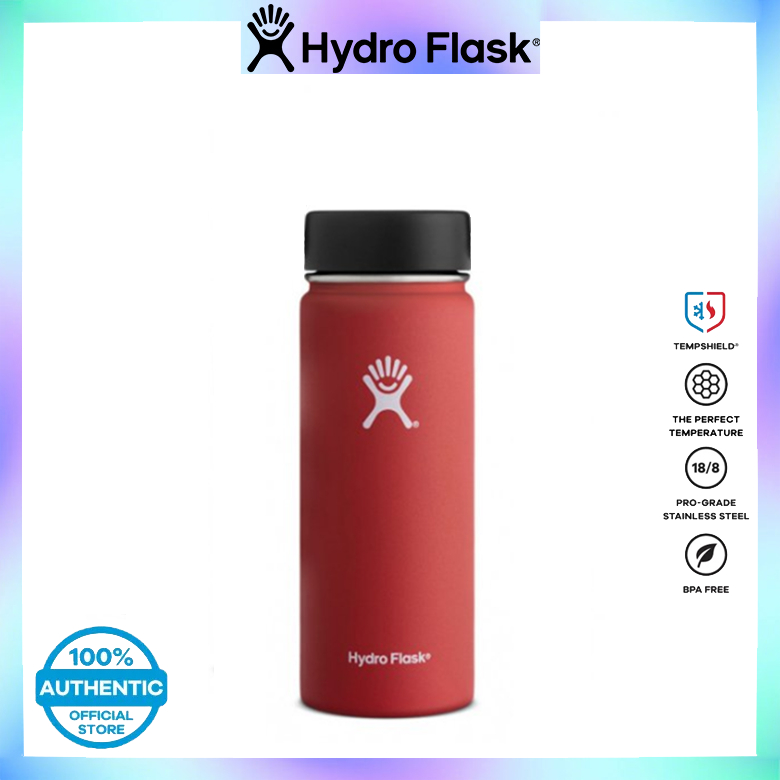 Hydro Flask 18 oz Wide Mouth lid ( 592ml ) Shopee Singapore