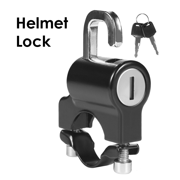 Helmet Lock For Harley Davidson Set Universal Anti-Theft