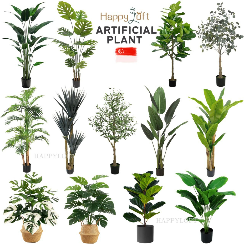 [SG SELLER]Artificial Plant Fake Plants Faux Plant Potted Plant with