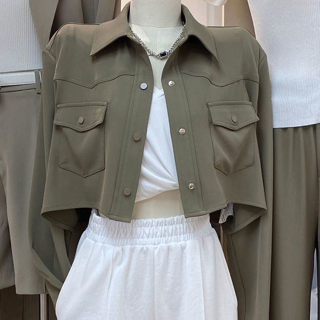 SATURDAY Korean Dongdaemun Short Top Women's Clothing Chanel-Style Jacket Short Coat