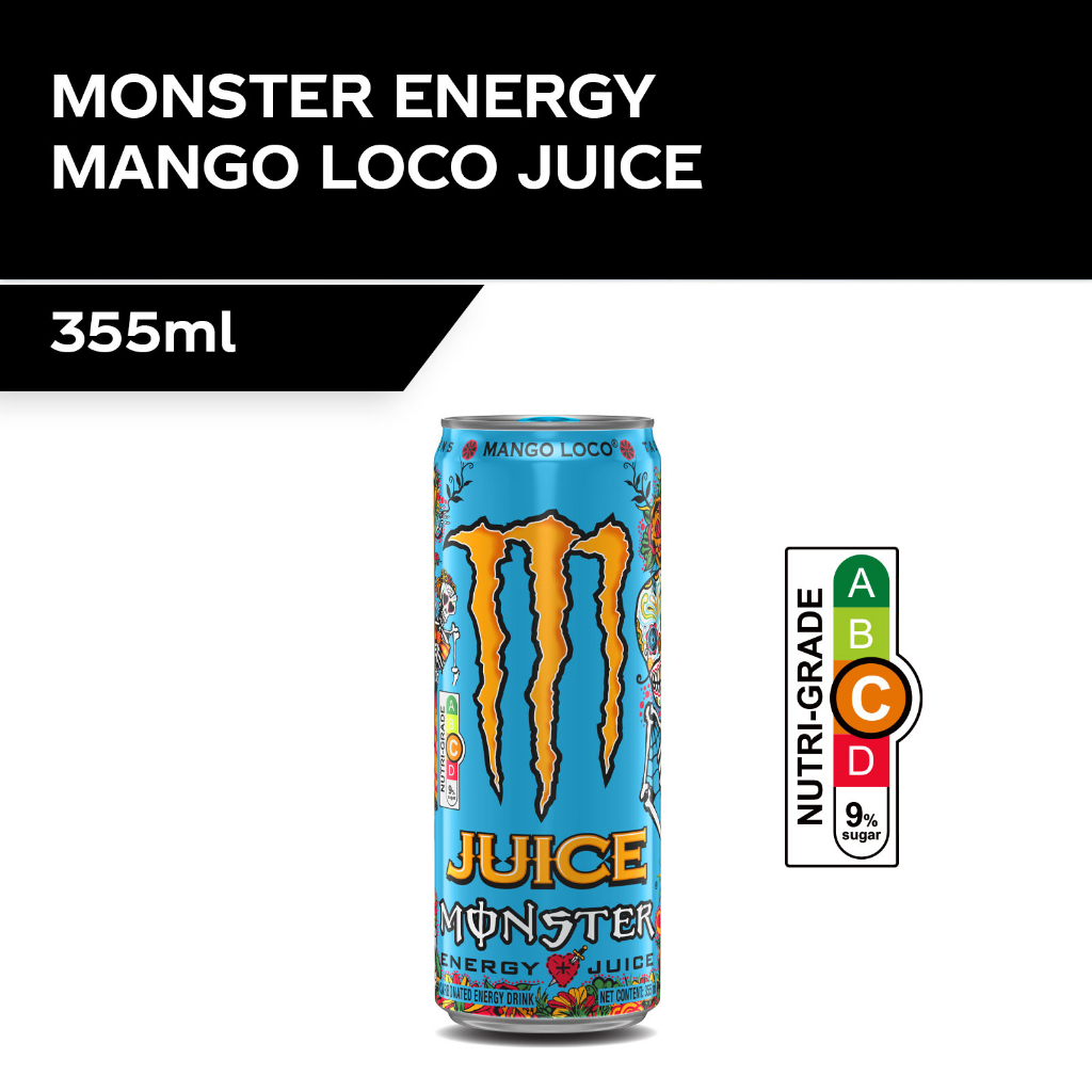 Monster Energy Mango Loco 355ml Shopee Singapore