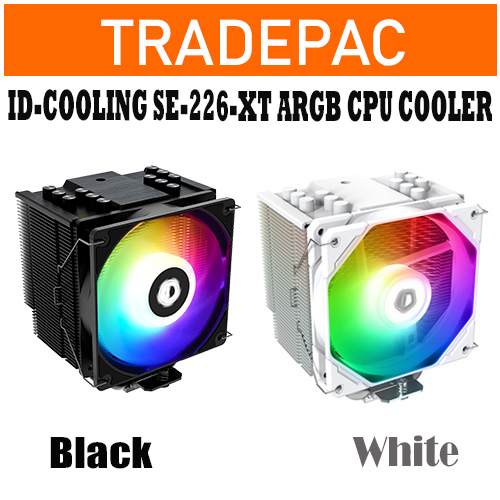 IDCOOLING SE 226 XT ARGB CPU Cooler Black/White (LGA 1700 Compatible