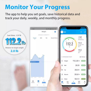 Russell Taylors Body Fat Smart Bluetooth Weighing Scale BWS-10 Body ...