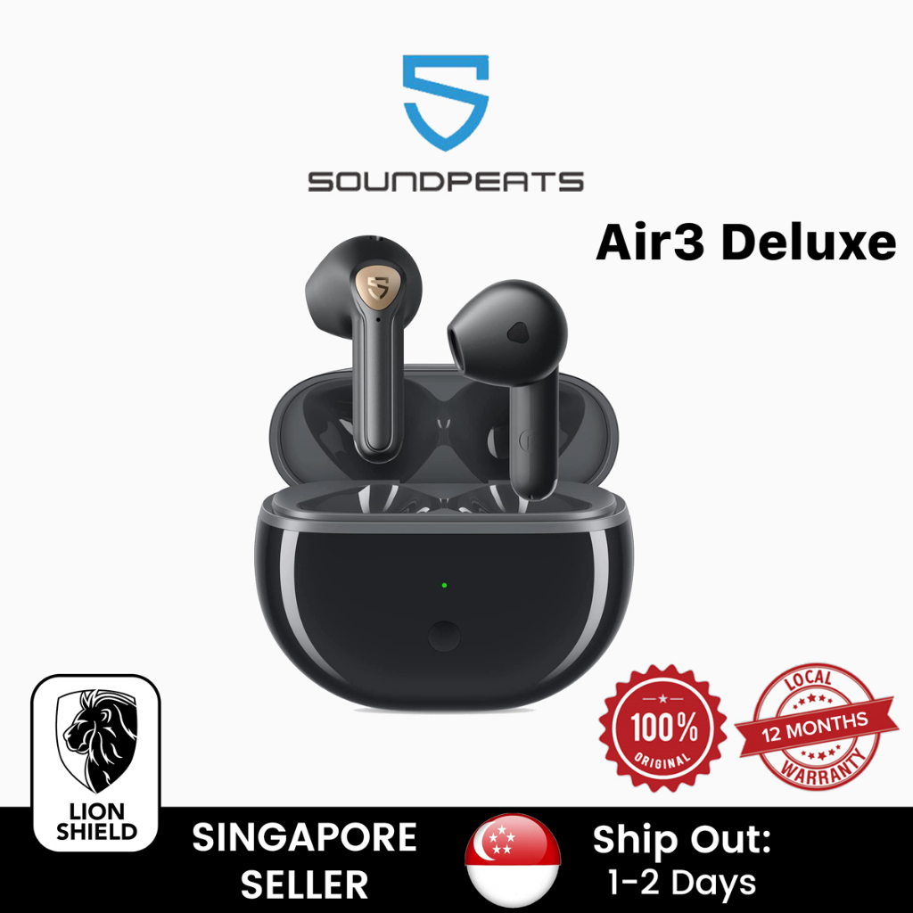 [SG] SoundPEATS Air3 Deluxe HS Wireless Earbuds with HiRes Audio Semi
