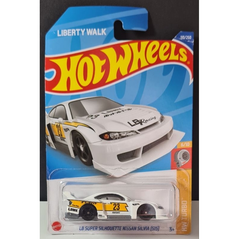 Hot Wheels Lb Super Silhouette Nissan Silvia [s15] Liberty Walk - Black 