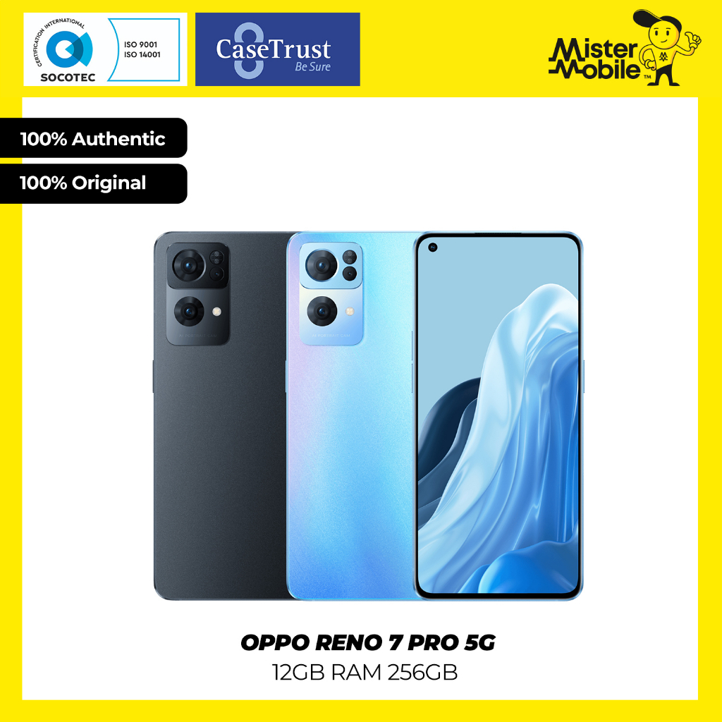 Brand new OPPO Reno 7 Pro 5G 256GB | OPPO Reno 7 5G 256GB | OPPO Reno 7 Z  128GB | 2 Years OPPO Warranty