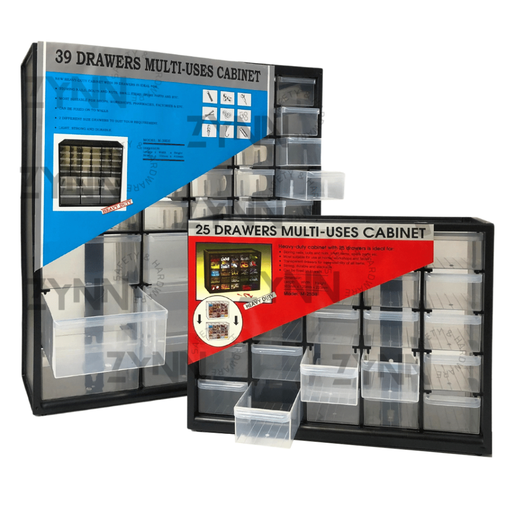[SG STOCK] PVC DRAWER CONTAINER 25/39PCS Rack Multi Uses