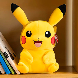 1pc 28cm Detective Pikachu Plush Toy Cute Anime Plush Toys