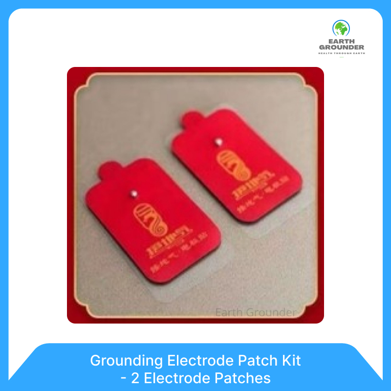 Earth Grounder Grounding Electrode Patch Kit 2 Electrode Patches
