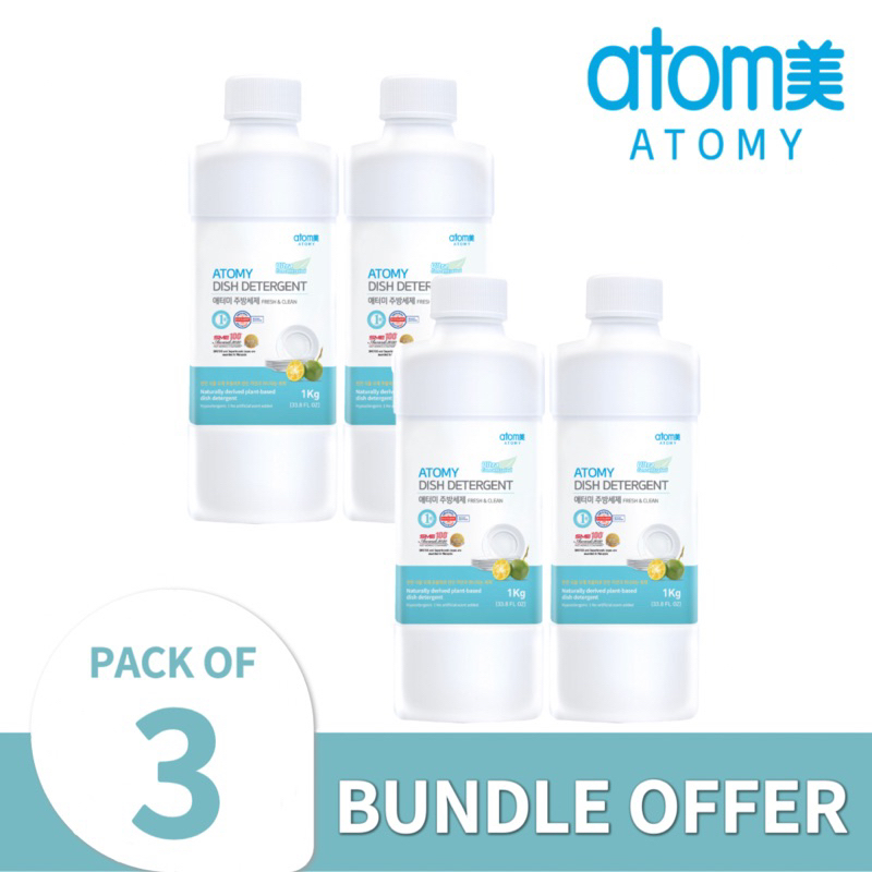 Atomy Dish Detergent Concentrated (Naturally Derived PlantBased