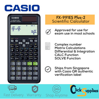 Buy Casio FX-991ES Plus-2nd Edition Scientific Calculator Online