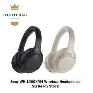 Sony WH-1000XM5 Wireless Noise Cancelling Headphones, Black w/ Wireless  Charger WH1000XM5/B AK