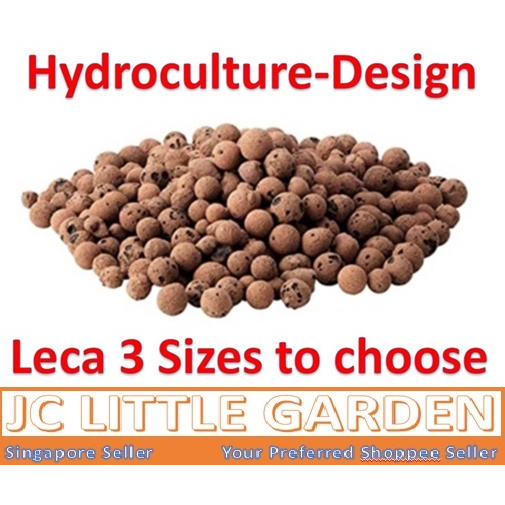 Jclsgp Leca Clay Balls Soil For Hydroponics / Hydroponic Clay Pebbles / Hydroculture Shopee