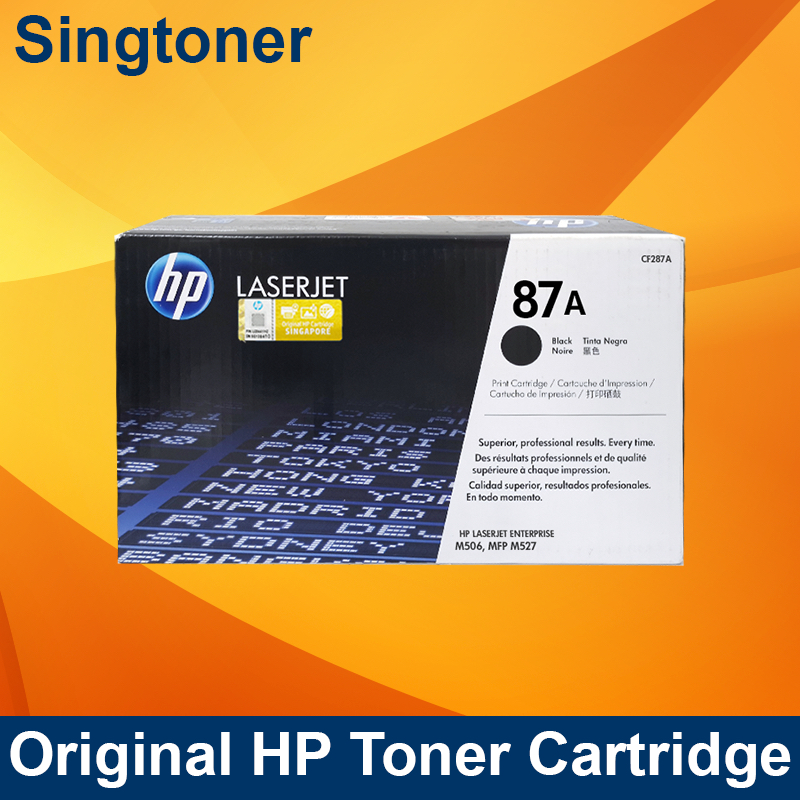 [Original] HP 87A Black Original LaserJet Toner Cartridge for HP
