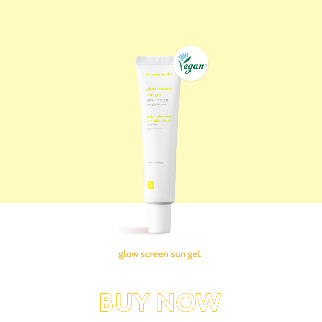 Face Republic Glow Screen Sun Gel SPF50+ PA++++ 40mL Sunscreen