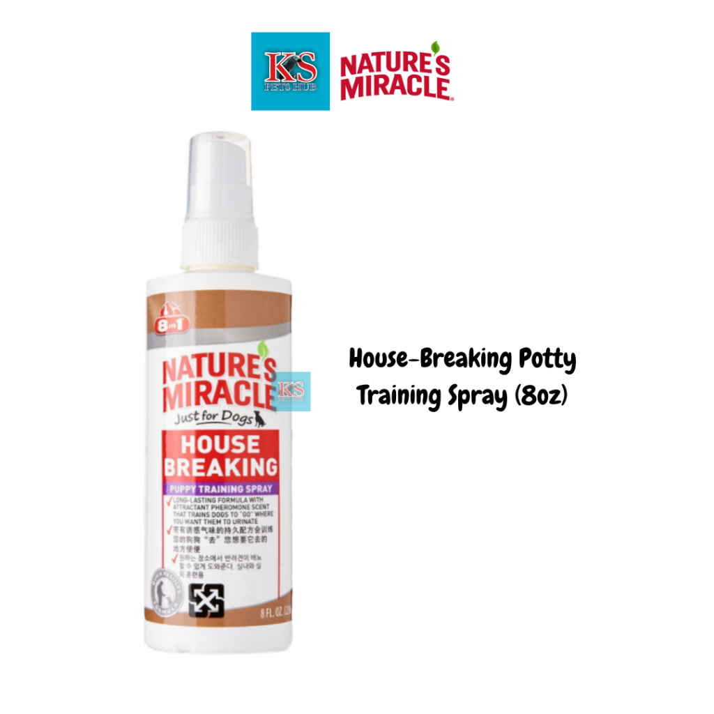 Nature's Miracle HouseBreaking Potty Training Spray (8oz) Shopee Singapore