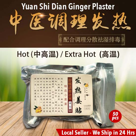 [SG Seller] Ginger Plaster, Ginger Patch, Koyok, Pain Relief Patch, Hot ...