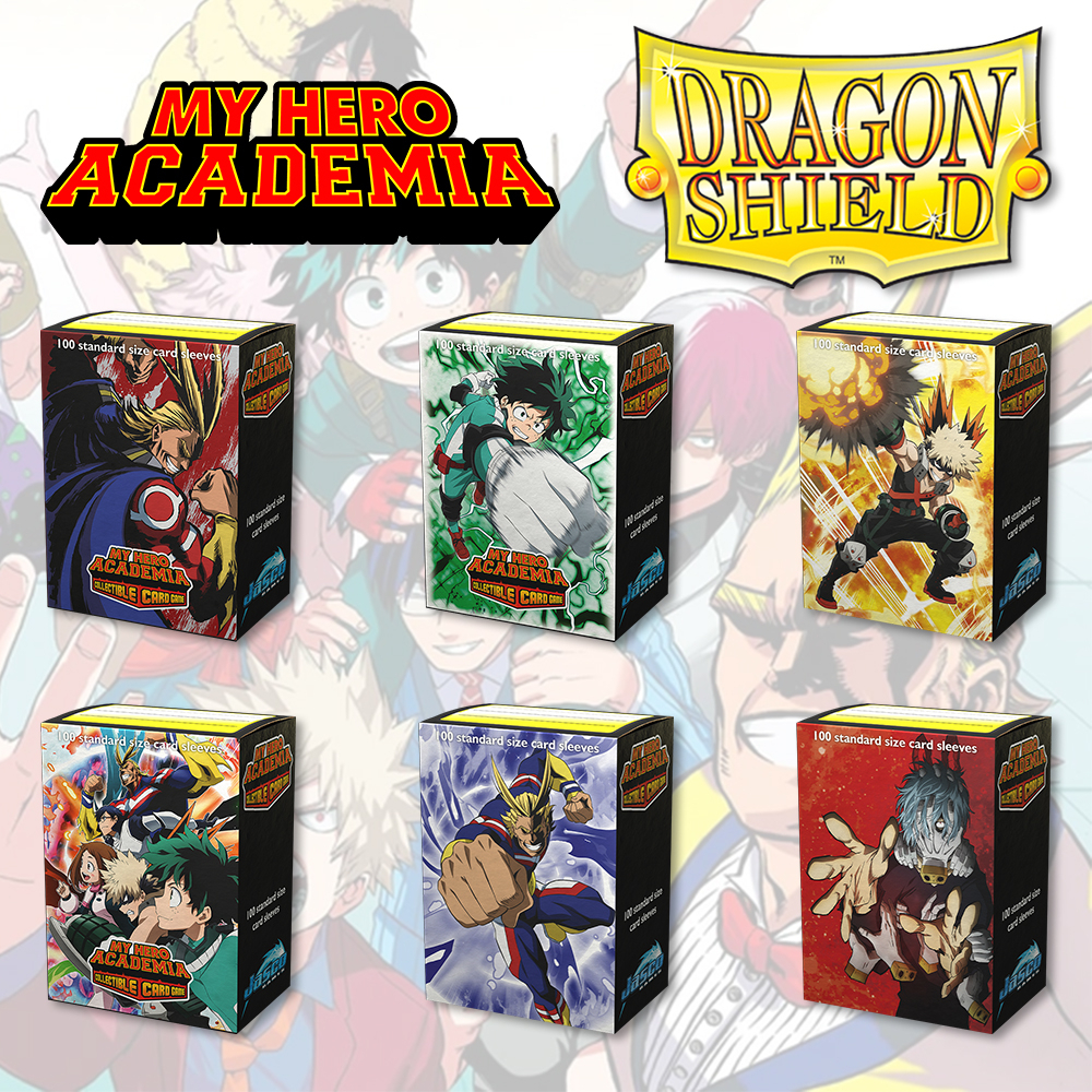 Dragon Shield 100 - Standard Size - Matte Art Sleeves - My Hero Academia - Deck  Protector Sleeves | Shopee Singapore