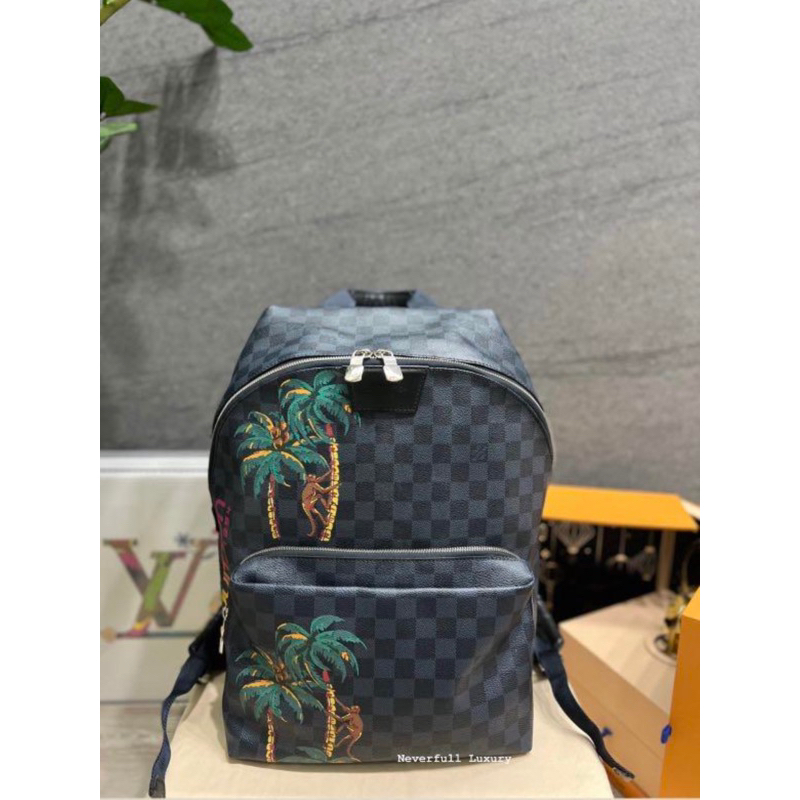 Louis Vuitton Discovery Backpack Jungle Damier Graphite Shopee Singapore
