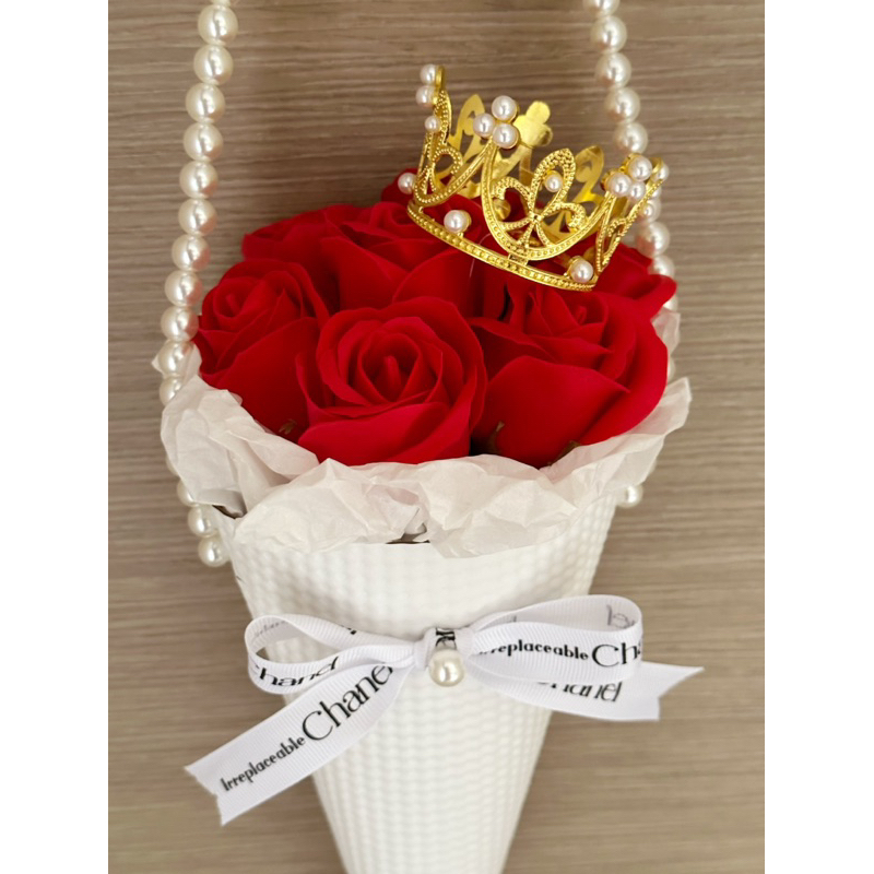 Ice Cream Cone Soap Flower Bouquet (Self Collect Tampines MRT