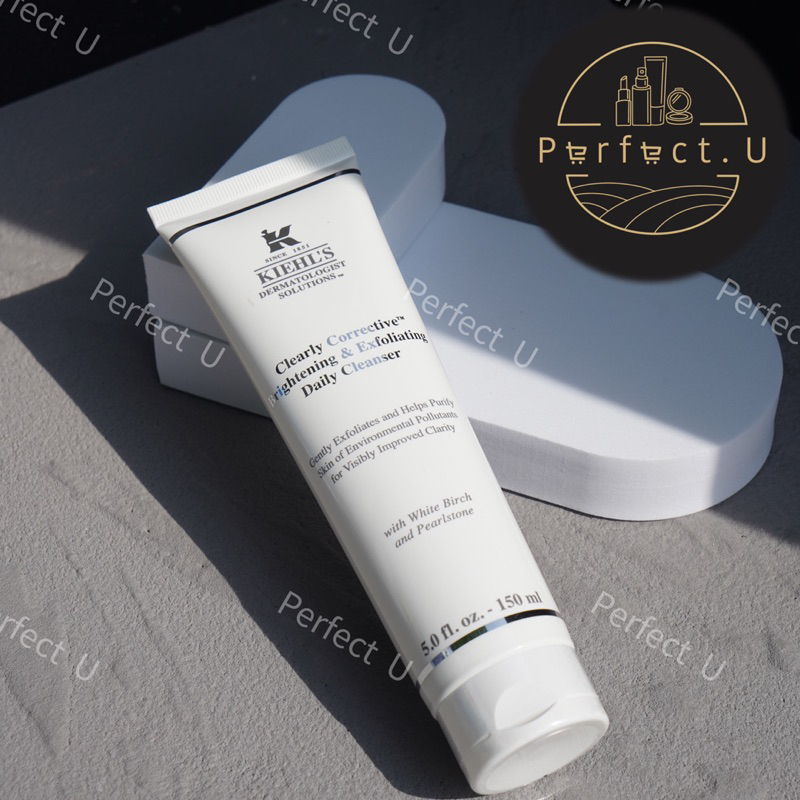 Kiehl's Clearly Corrective Brightening & Exfoliating Daily Cleanser Shopee Singapore
