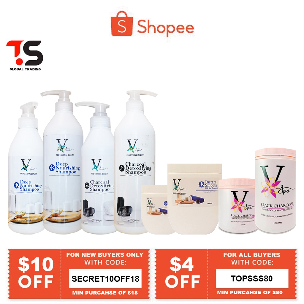 Vspa Organic Instant Smooth / Black Charcoal / Deep Nourishing ...