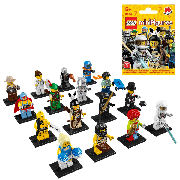 Lego Series 1 Minifigures 8683 Tribal Hunter Cave Man Magician Super ...