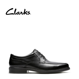 Clarks mens deals black brogues