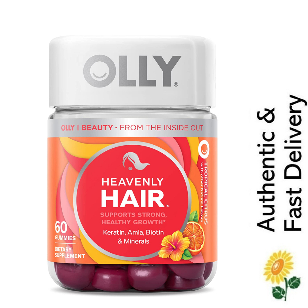 [SG] OLLY Heavenly Hair Gummy, Supports Strong Healthy Hair Growth