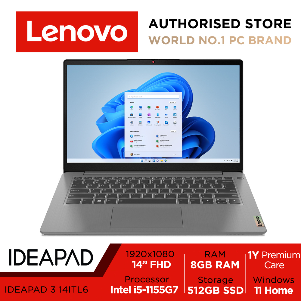 Lenovo IdeaPad 3 14ITL6 | 82H701MJSB | 14