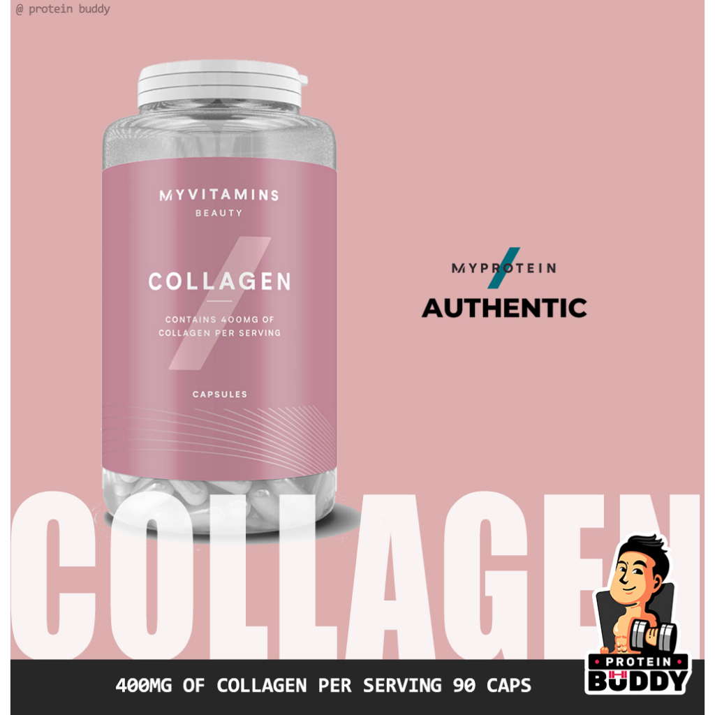 Myprotein Collagen 400mg 90 Capsule | Shopee Singapore