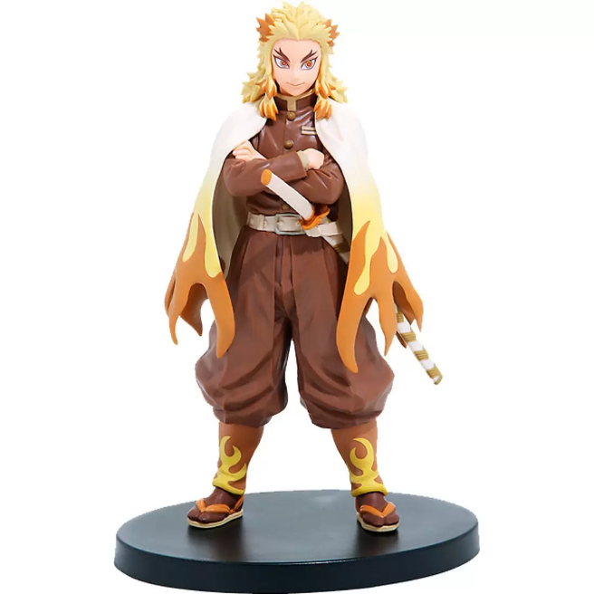 Banpresto - Figura Kyojuro Rengoku Demon Slayer (Kimetsu No Yaiba) - Altezza 17 Cm - 6
