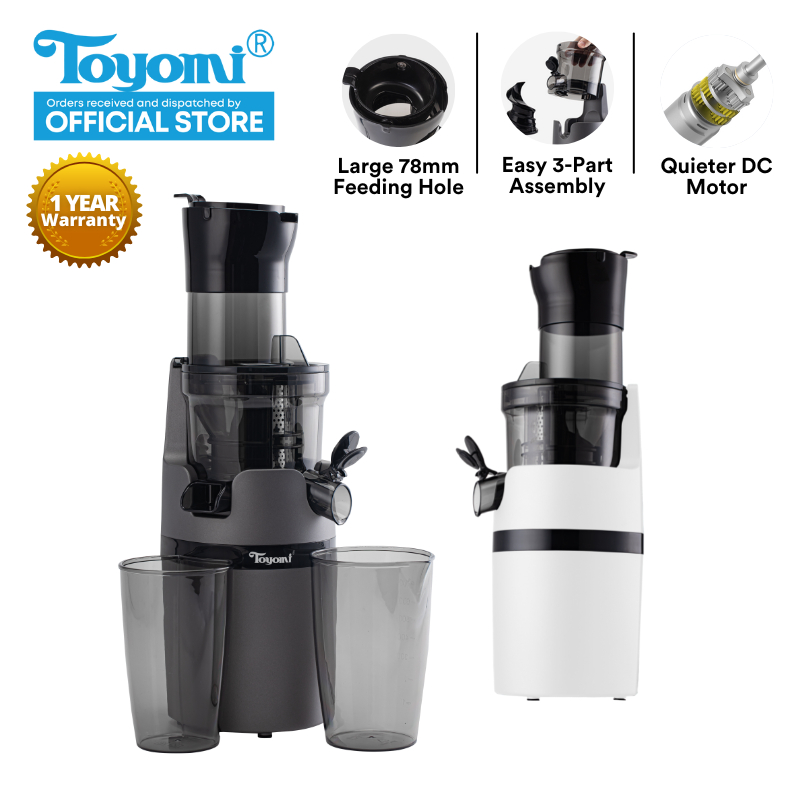 TOYOMI Cold Press Masticating Slow Juicer SJ 9000 Shopee Singapore