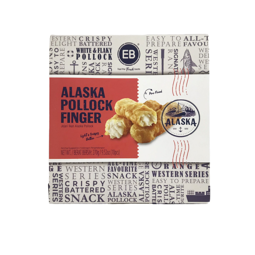 "EB" Alaska Pollock Finger 270g (HalalCertified) Shopee Singapore