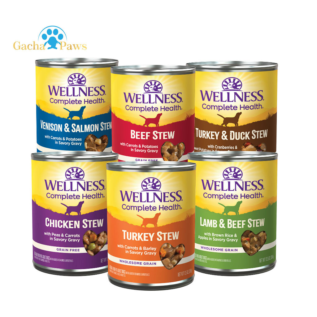 Wellness Stews DOG Wet Food 12.5oz (Available in 6 Flavours) Shopee