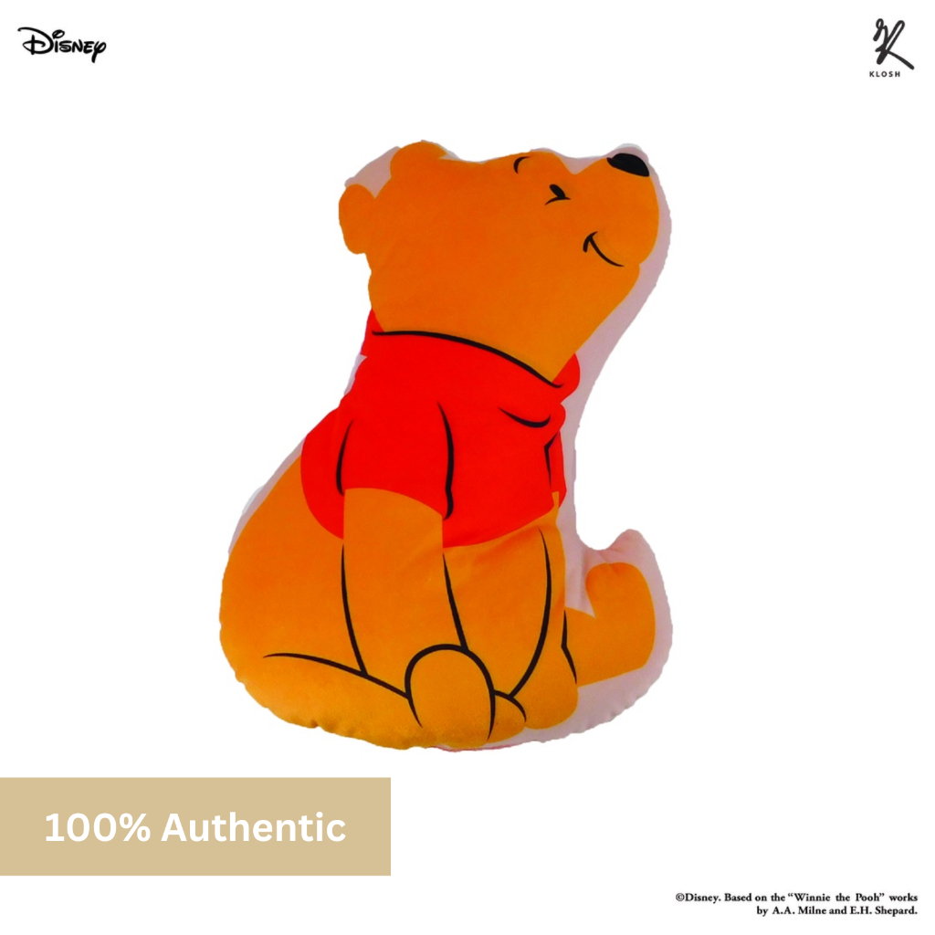 [Disney Official Licensed] Winnie the Pooh Pooh Shape Cushion