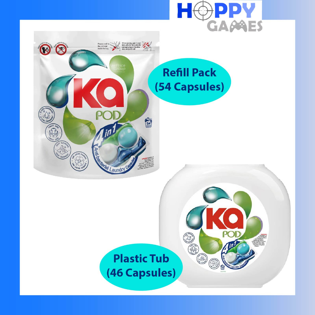 [FREE SHIPPING] Ka Laundry Capsules 4in1 KA Laundry Pods Tubs