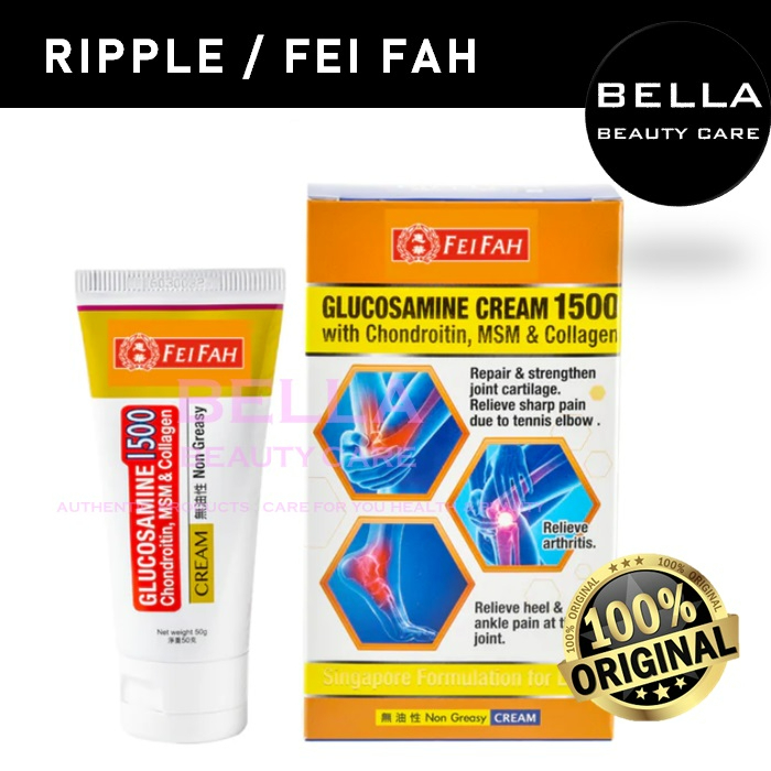 Ripple Fei Fah Glucosamine Cream 1500 Added Chondroitin MSM & Collagen