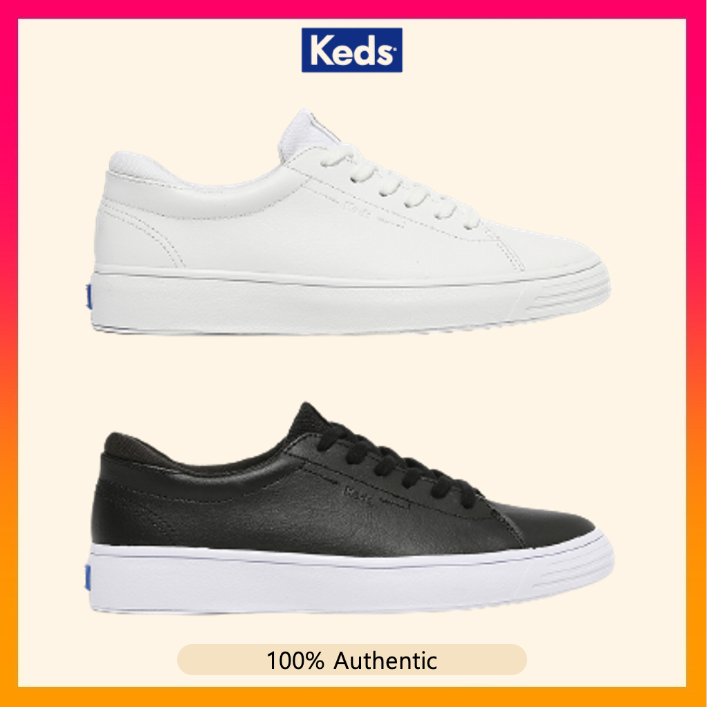 [NEW COLOR] KEDS Unisex Ally Leather Sneakers (2022 NEW) Shopee Singapore