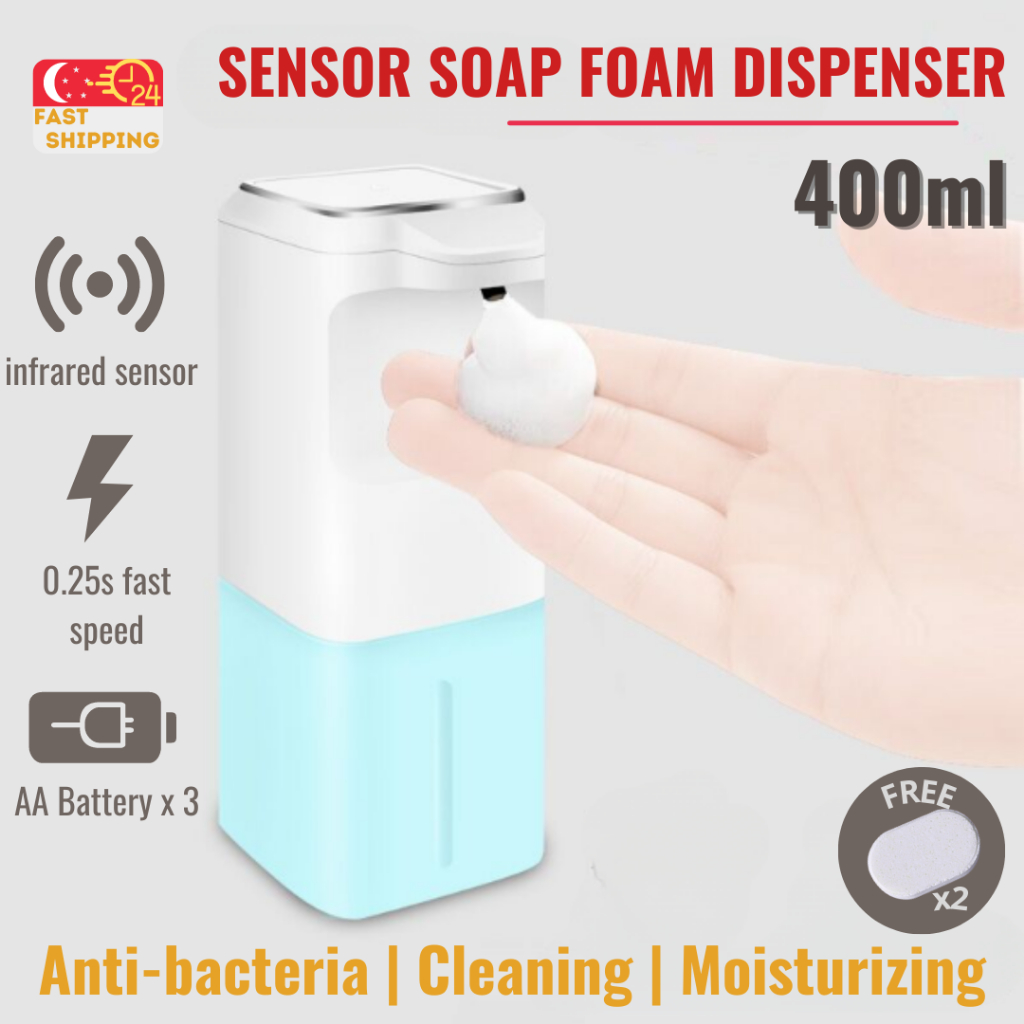 Infrared Sensor Automatic Hand Foam Liquid Soap Dispenser (RECHARGEABLE) main image 1