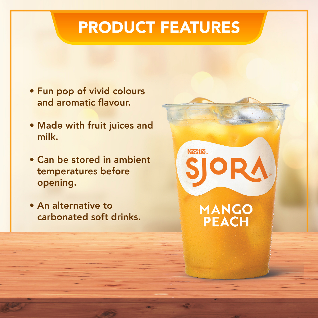 SJORA® Mango Peach Concentrate - 1L | Shopee Singapore