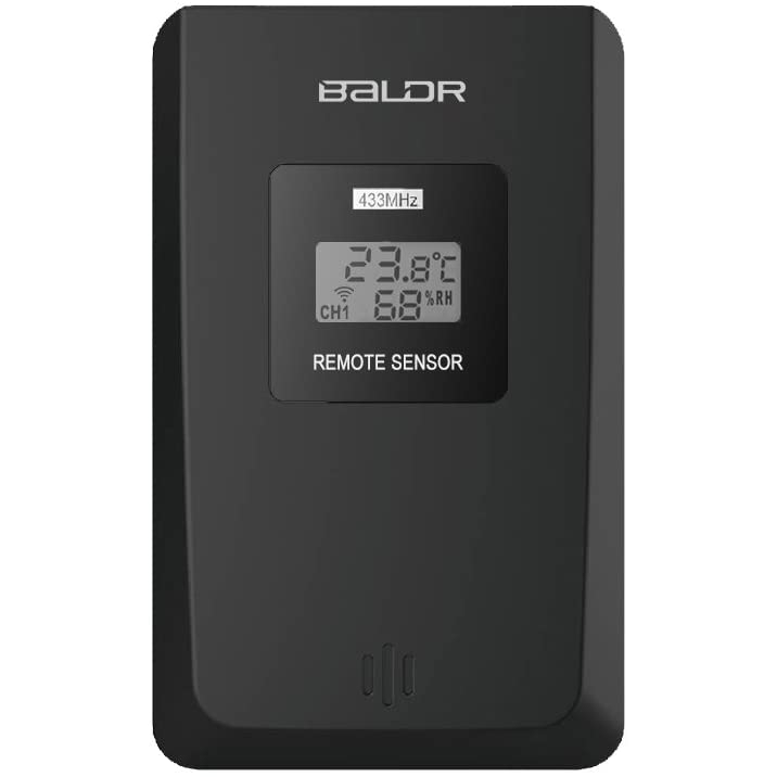 Capteur Extérieur BALDR Pour Station Météo – Étanche IP54 – Précision Température & Humidité