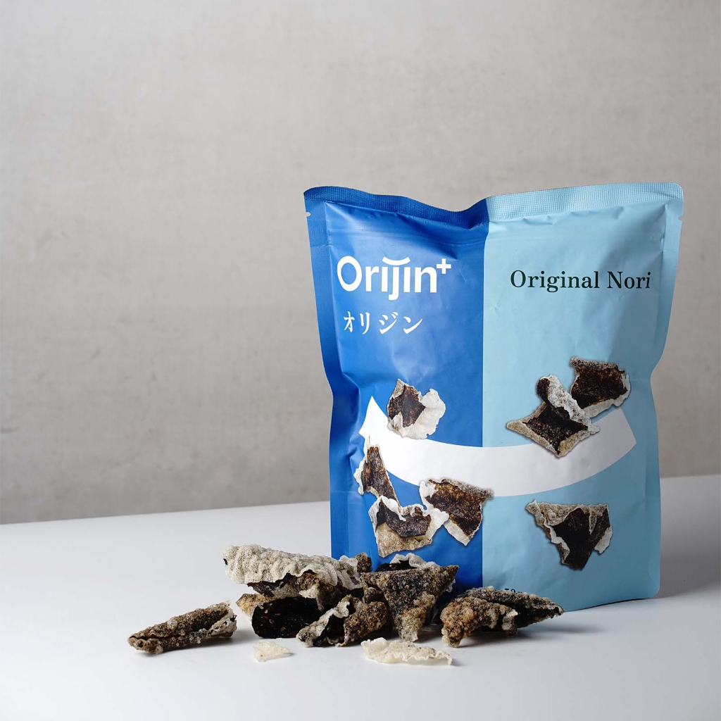 Orijin+ | Nori Seaweed Crisps | Original Flavour | Shopee Singapore