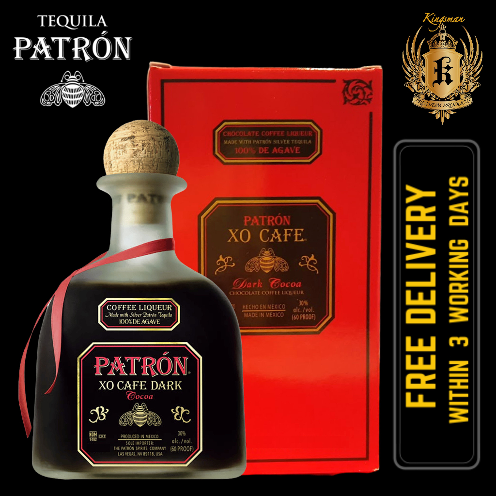 Patron Xo Cafe Dark Cocoa Tequila 75cl With Box Shopee Singapore