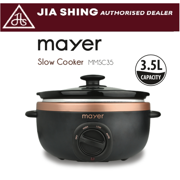 Mayer 3.5L Slow Cooker MMSC35