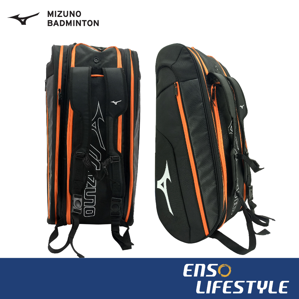 Mizuno Badminton Racket Bag Tournament Series 3 Comp Bag Enso Lifestyle Shopee Singapore