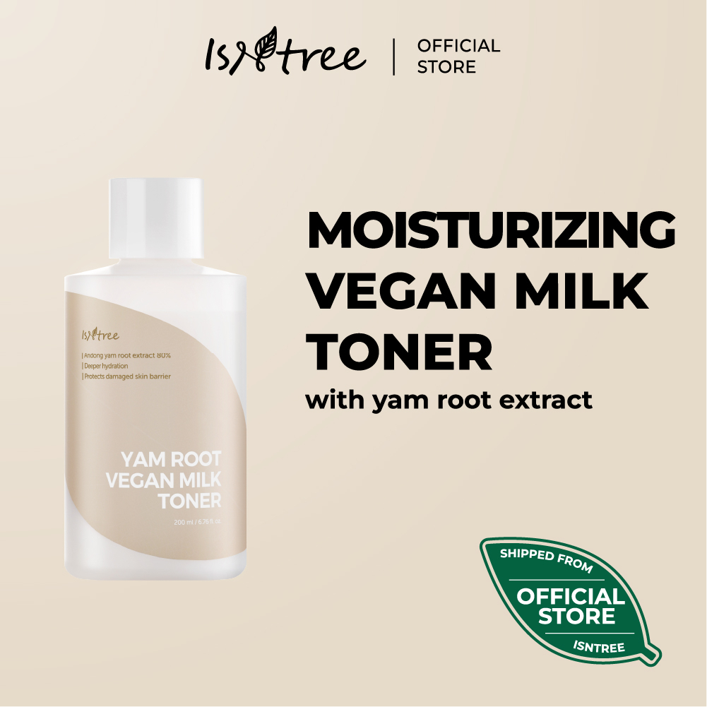 Isntree Yam Root Vegan Milk Toner 200ml Shopee Singapore